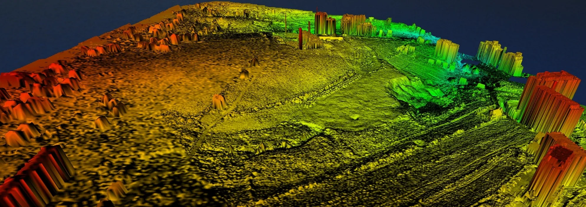 Surface and terrain models, Kodrina 2020